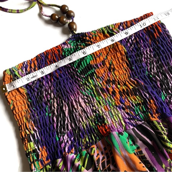 Candy Couture Tropical Dress Ladies Size Small - Picture 3 of 5